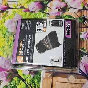 Shock Doctor Left Wrist 3 Strap Support Large New